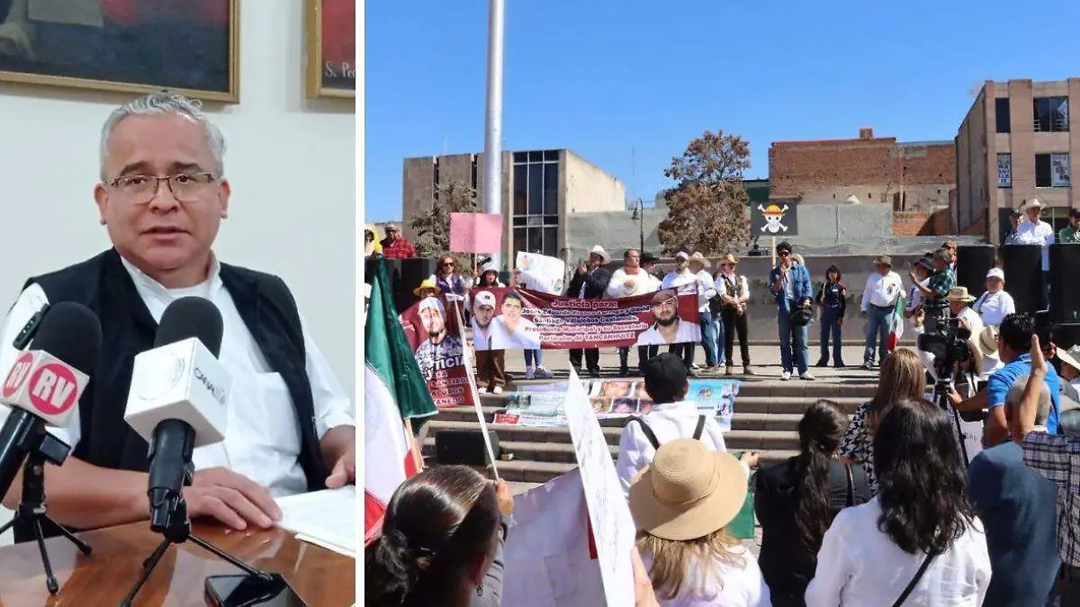 Tomás Cruz Perales, vocero de la Arquidiócesis de San Luis Potosí y manifestación Generación Z