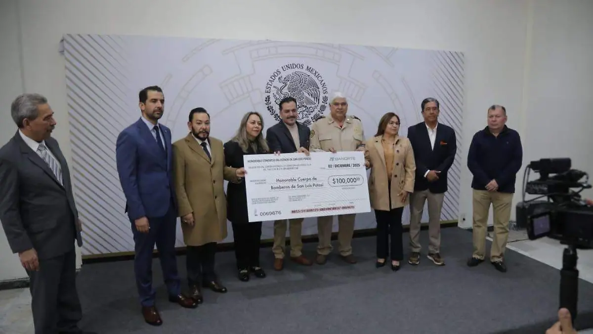 Donativo para Bomberos Congreso