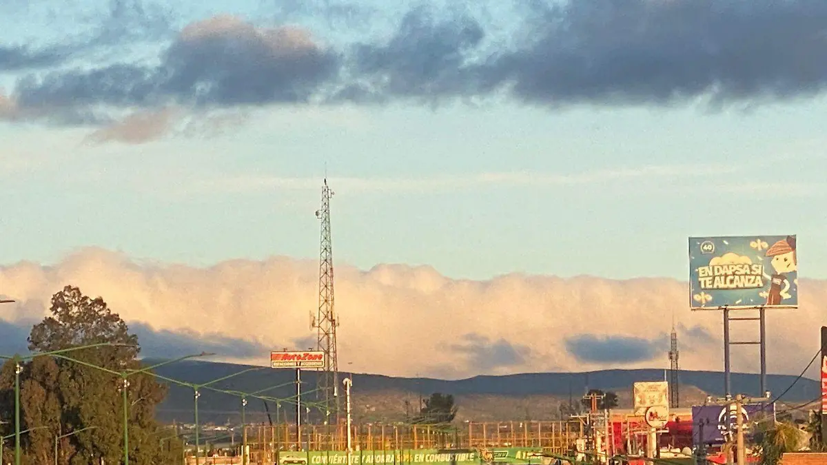 Masa de aire frío en SLP