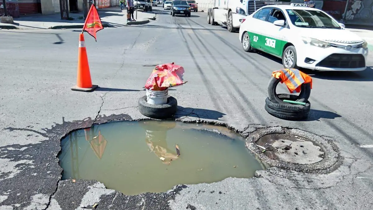 Megasocavón en Soledad