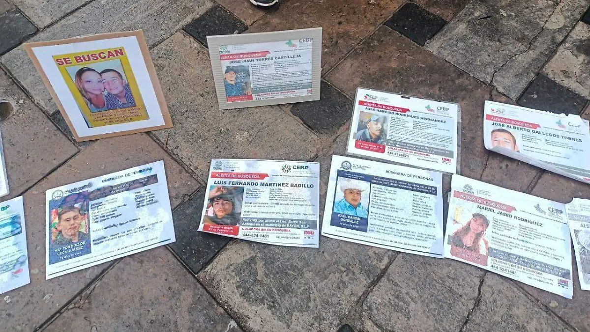 Madres buscadoras protestaron en Rioverde