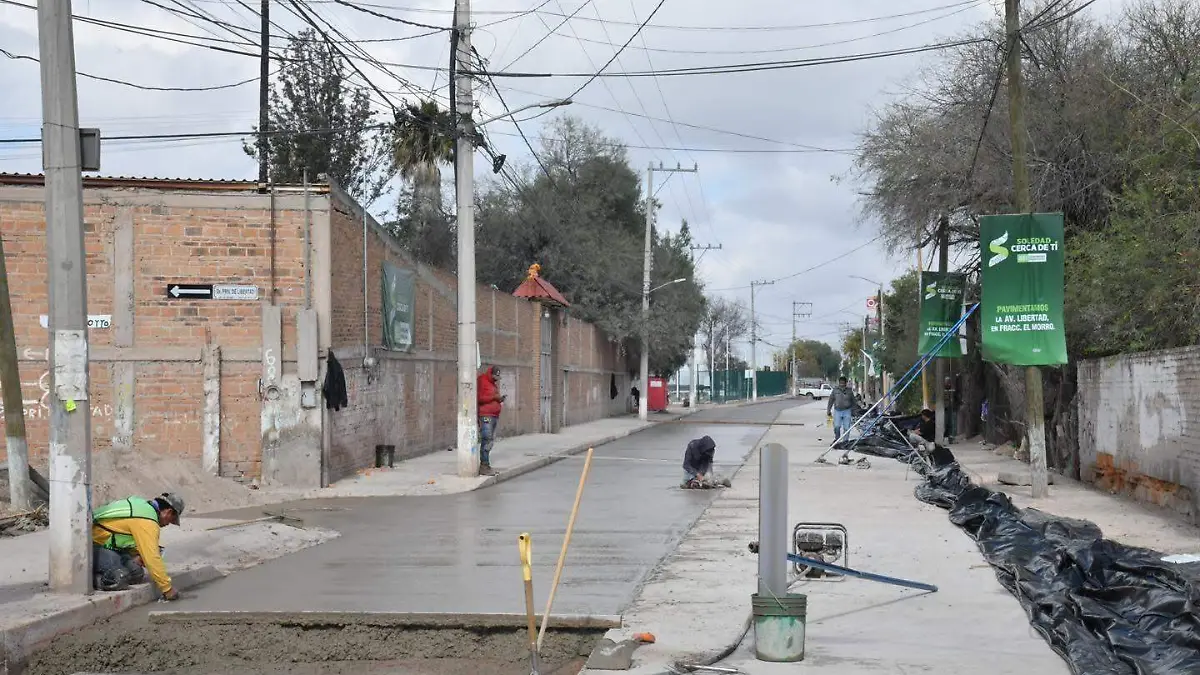 Rehabilitación de Roberto Galarza y avenida Libertad