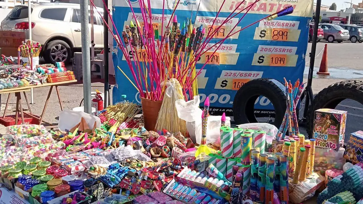 Venta de pirotecnia 