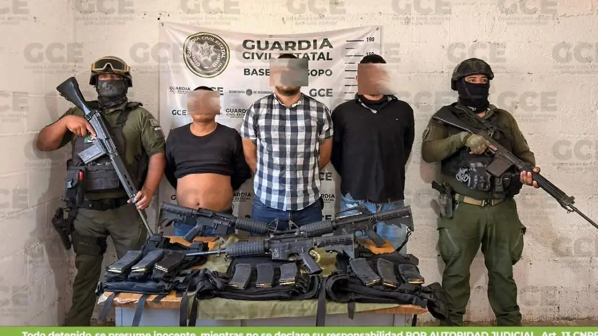 presuntos cobradores de piso en Tamasopo