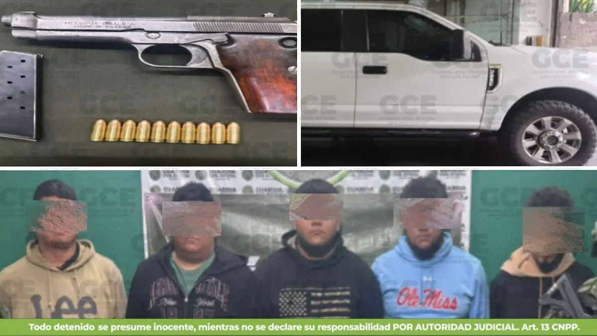 Detenidos en Ahualulco