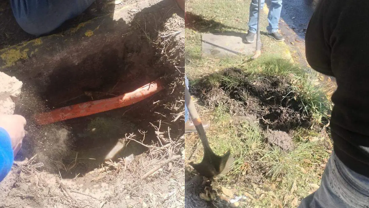 toma clandestina de agua