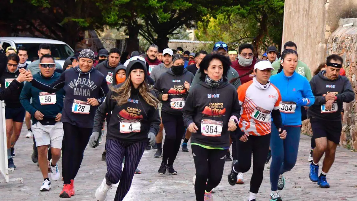 carrera atlética de los CAFA