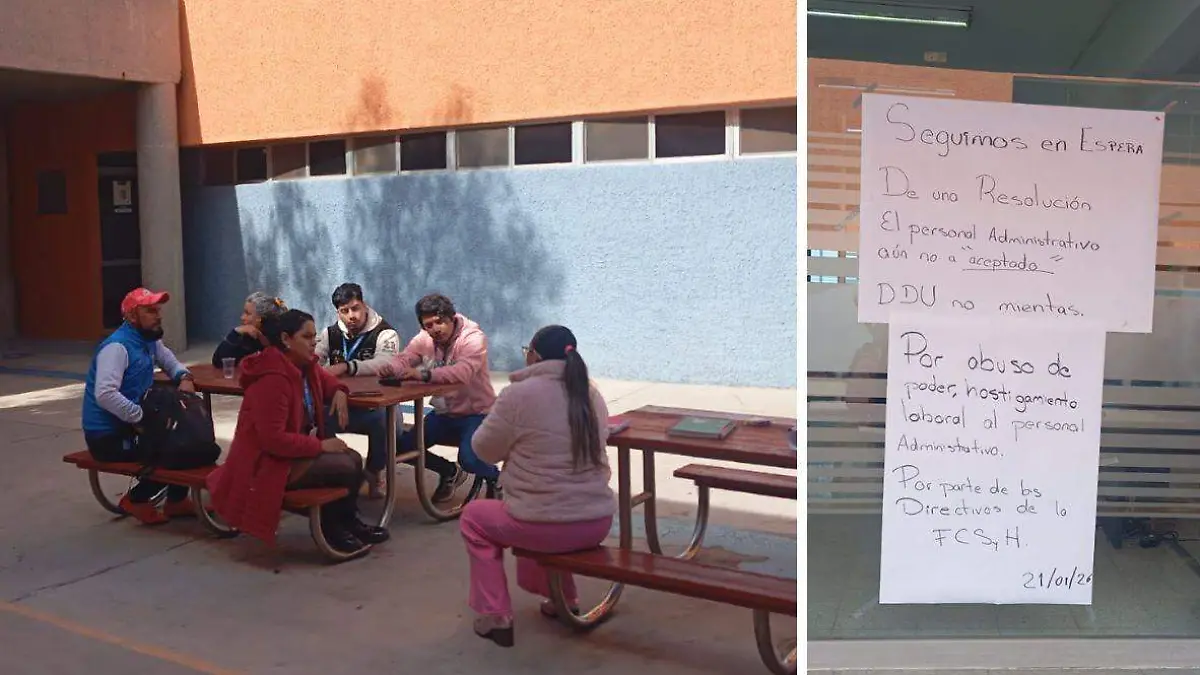 Trabajadores de la Facultad de Ciencias de la Información  uaslp