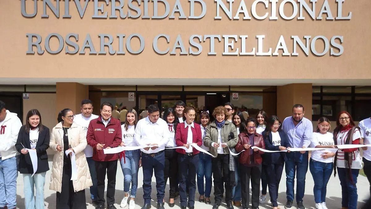Inauguración de la Universidad Rosario Castellanos