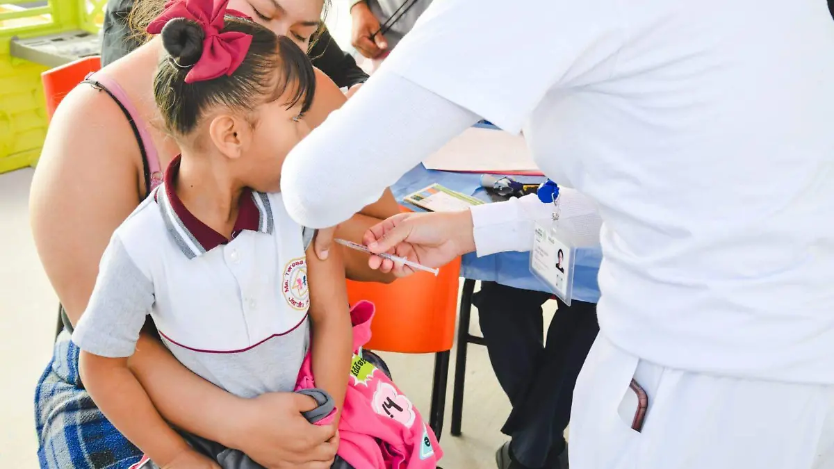Vacunación a preescolares en Soledad