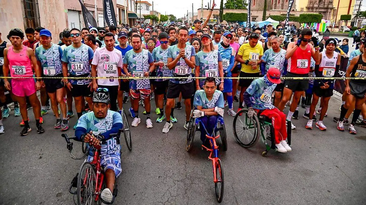 carrera atlética por el Aniversario del hotel Radisson San Luis Potosí