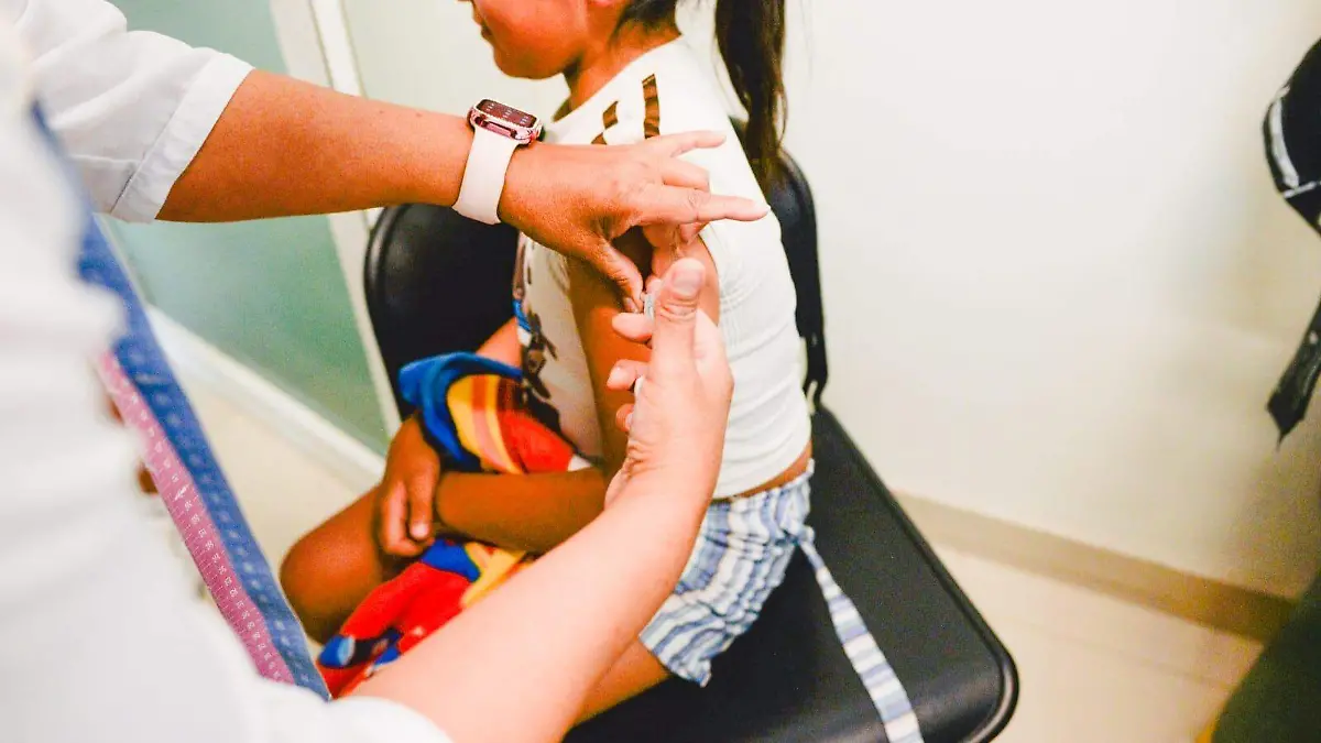 vacunación contra sarampión 