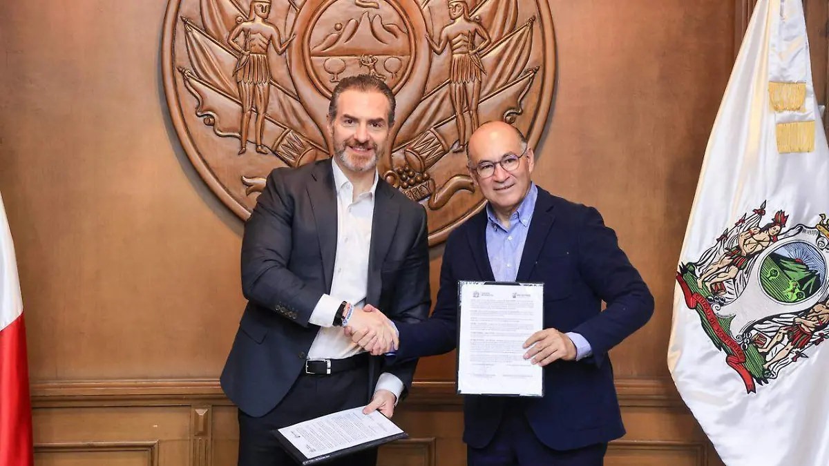 Adrián de la Garza y Enrique Galindo Ceballos