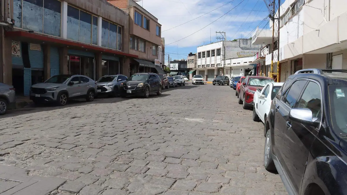 calle Mier y Terán en el Centro Histórico