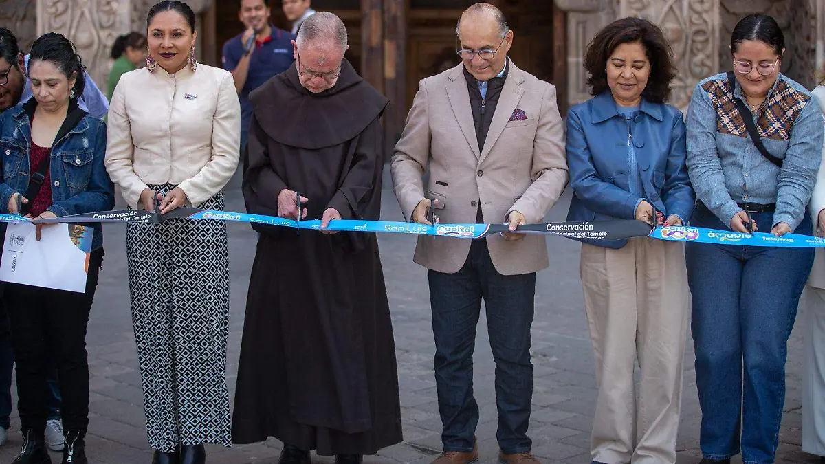 Inauguran restauración del Templo del Carmen