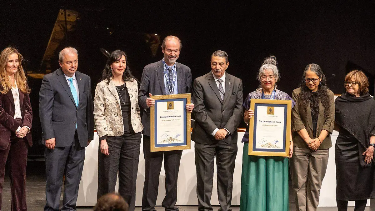 Cristina Rivera Garza y Juan Antonio Villoro (4)