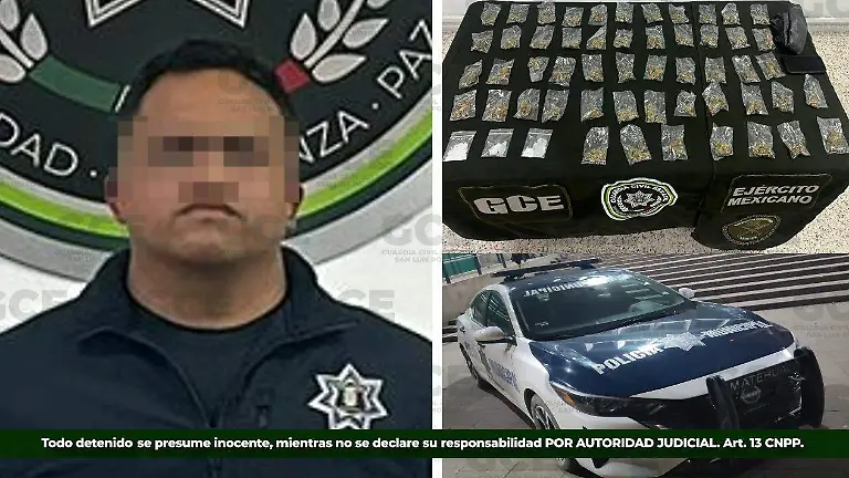 Detenien a director de la policía municipal de Matehuala