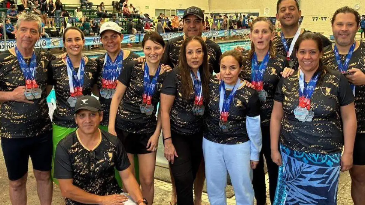 Nadadores del Club Deportivo Potosino