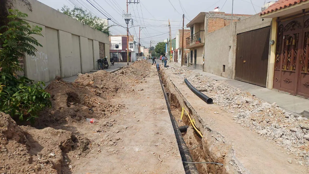 Renovación de drenaje Interapas