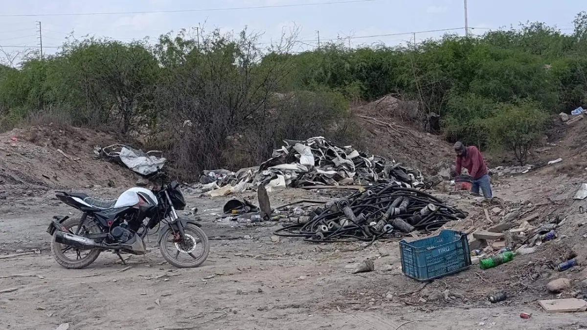 tiraderos clandestinos en la Delegación La Pila (2)