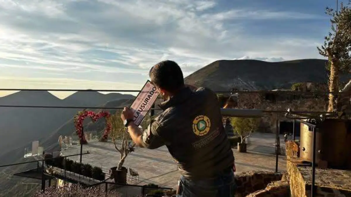 Clausuran tirolesa en Real de Catorce