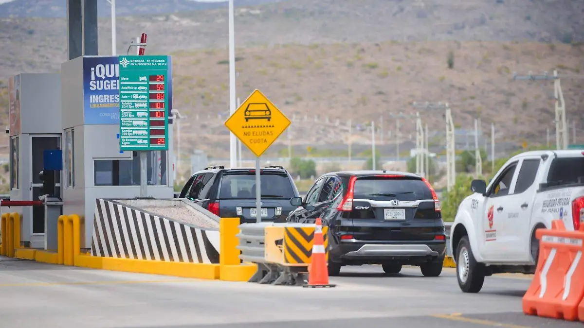 Casetas peaje SLP