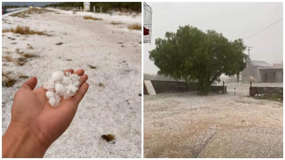 Granizada en Vanegas