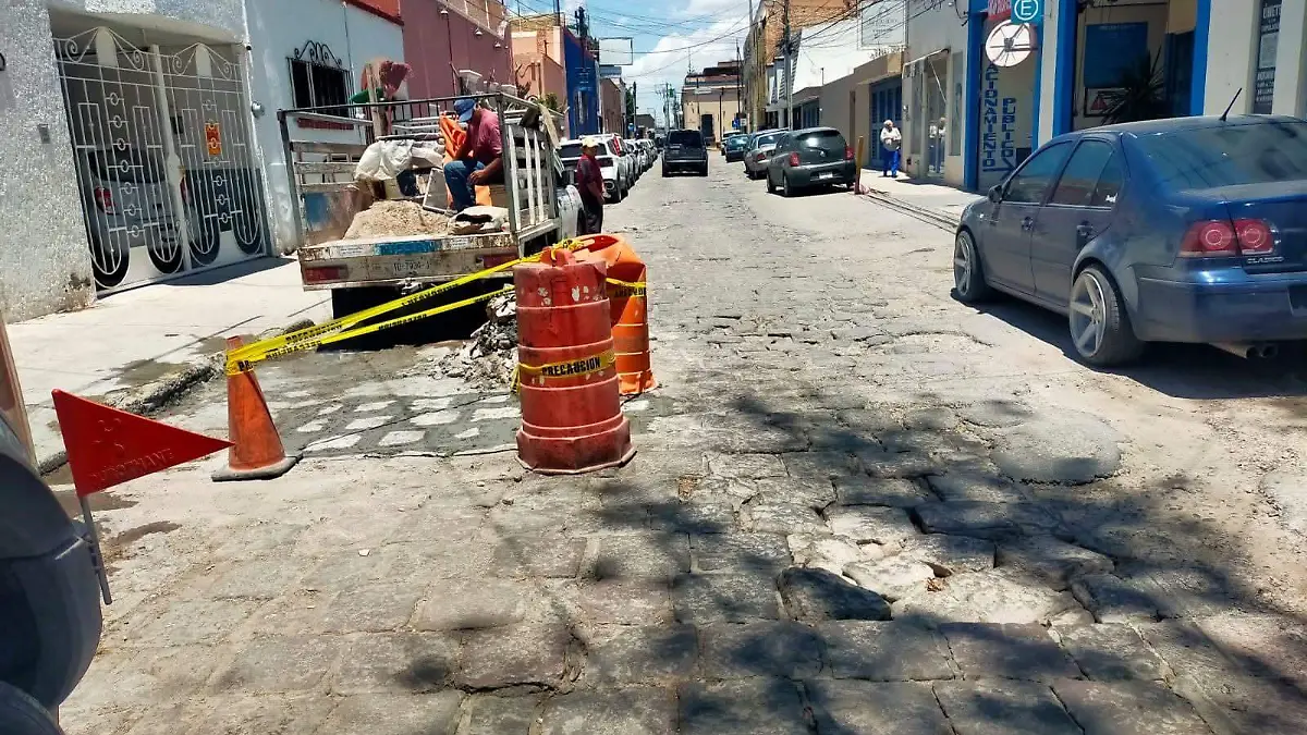 calle Mariano Ávila, en el barrio de Tequis