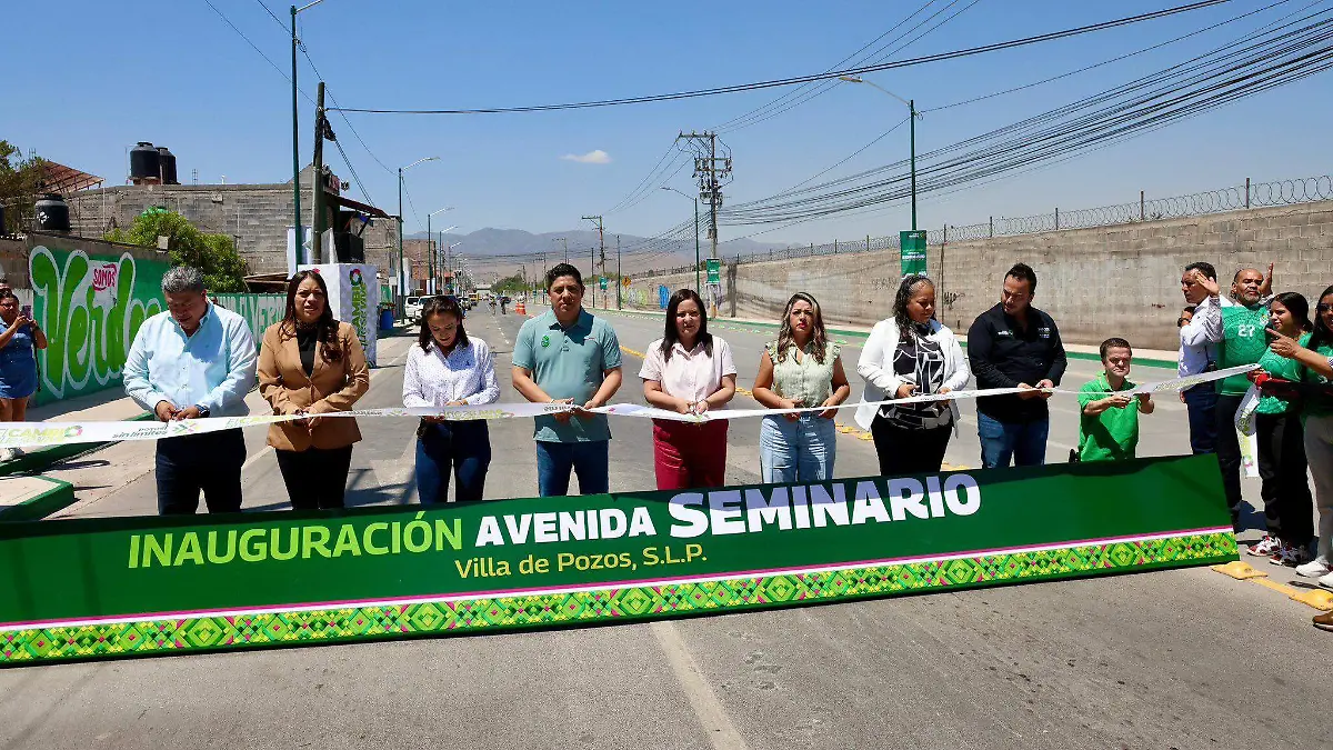 Inauguración Avenida Seminario