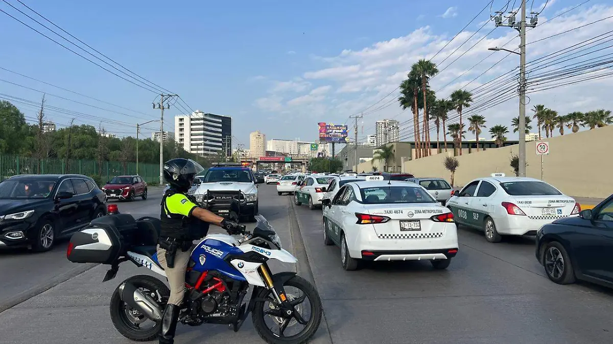 bloqueo de taxistas
