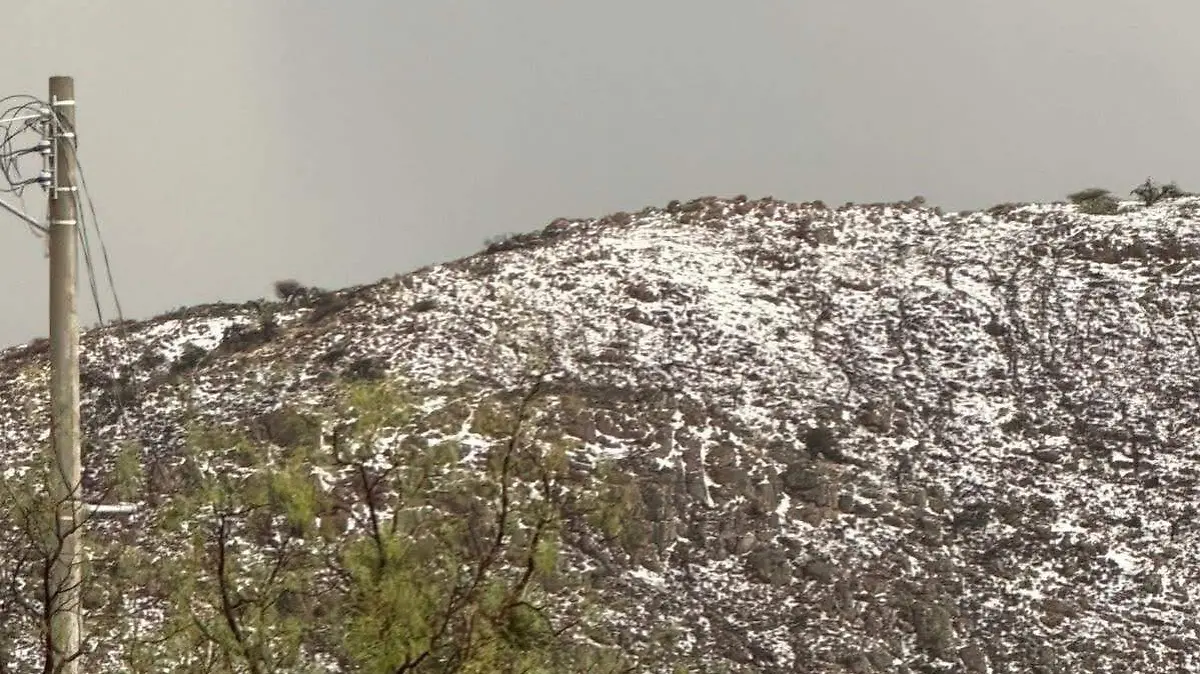 Lluvias, granizo