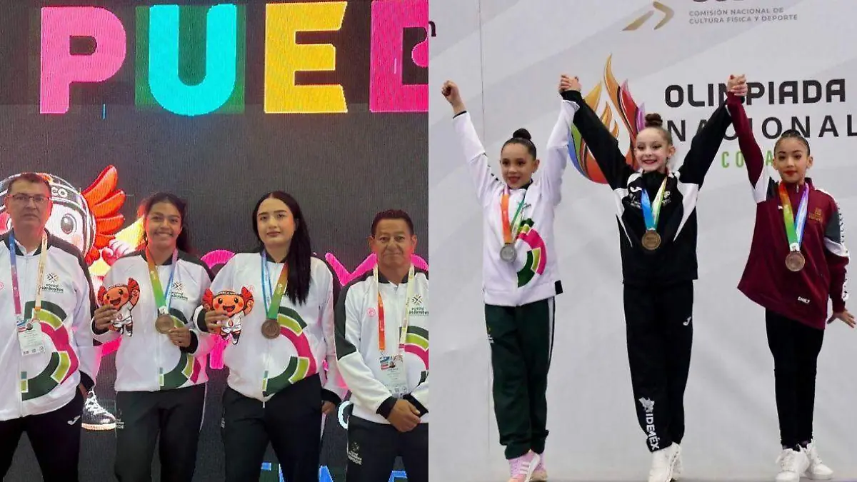 Zashka Ruiz, Jazmín Pérez e Inés Mier