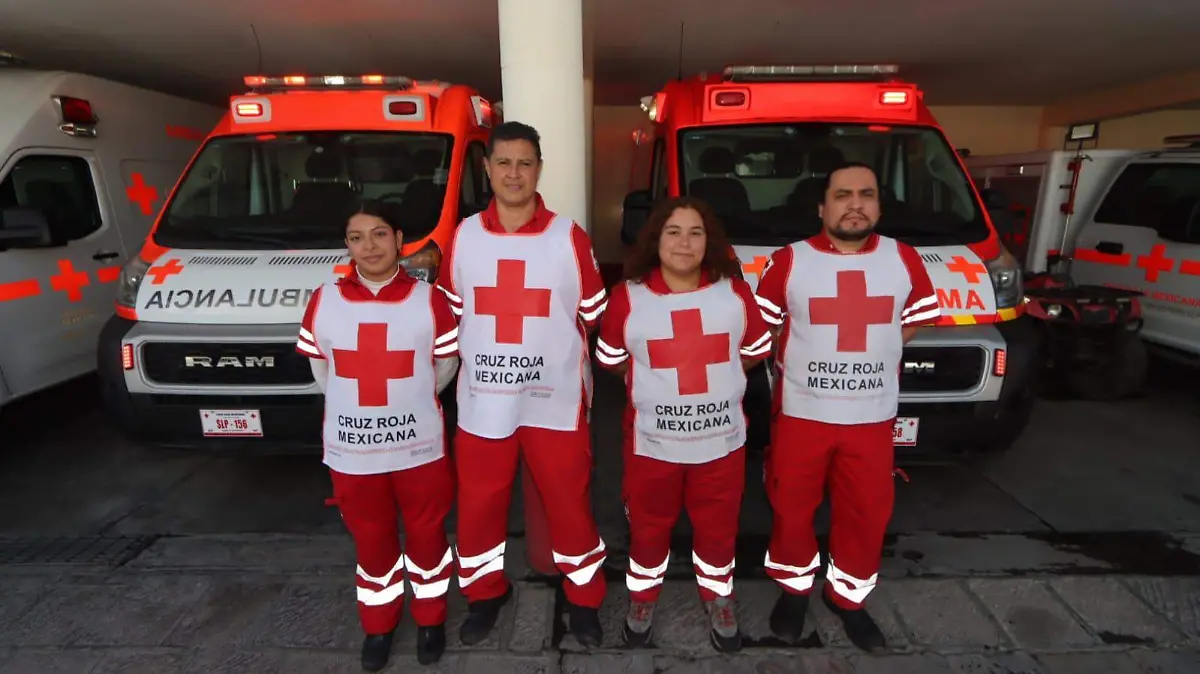 Socorristas de la Cruz Roja en San Luis Potosí (3)