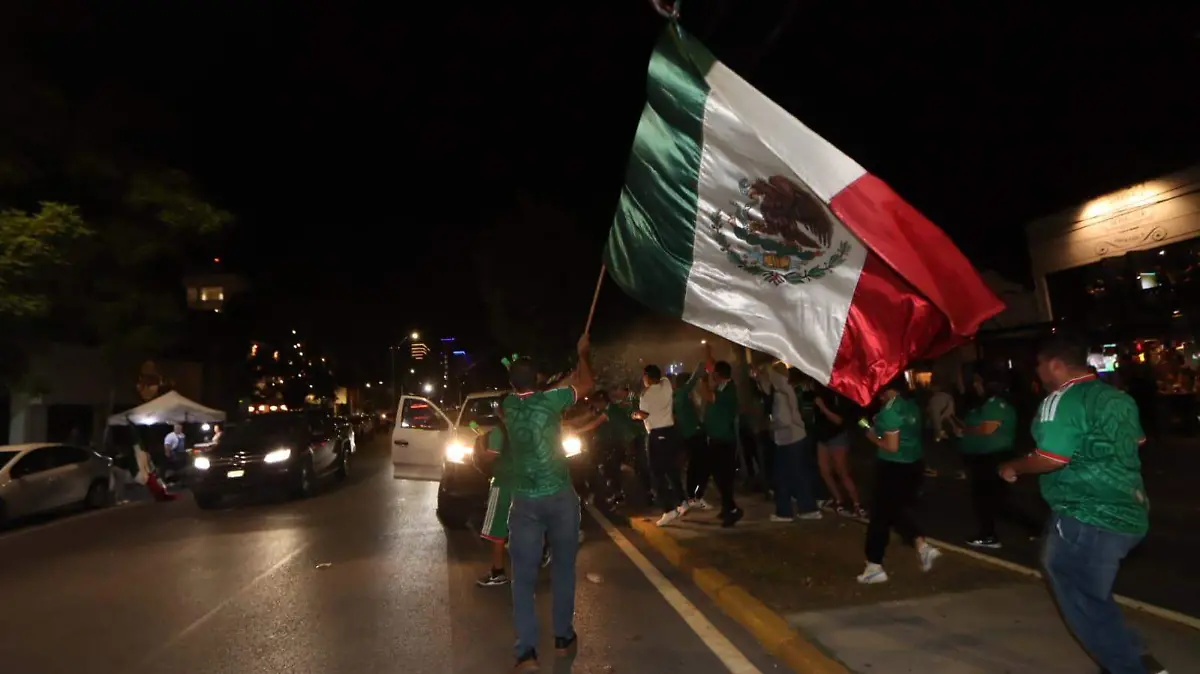 Fetejos por el triunfo de México- Mundial 2026