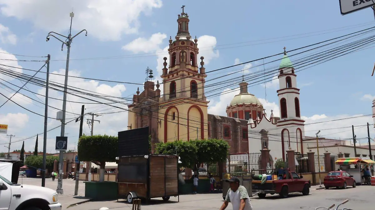 Plaza principal de Soledad