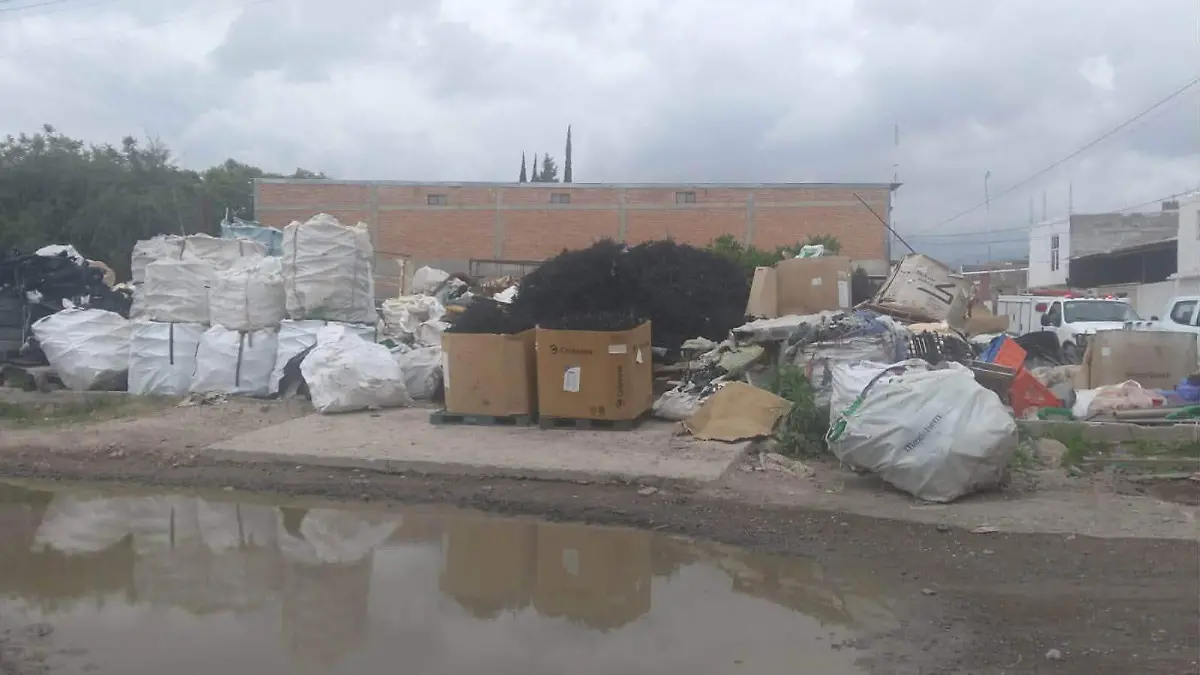 Recicladora clausurada en Villa de Pozos (2)