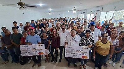 Entregan más de 490 millones de pesos del FAISPIAM a comunidades indígenas de la Huasteca