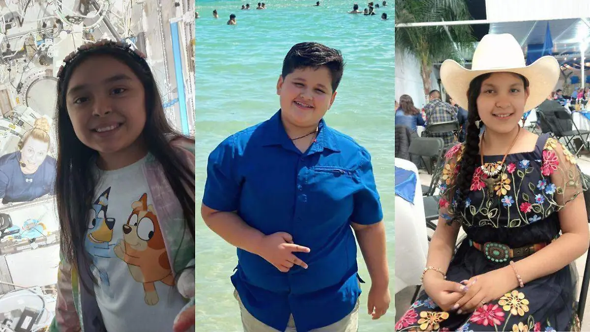 Xóchitl, Jesús y Alondra