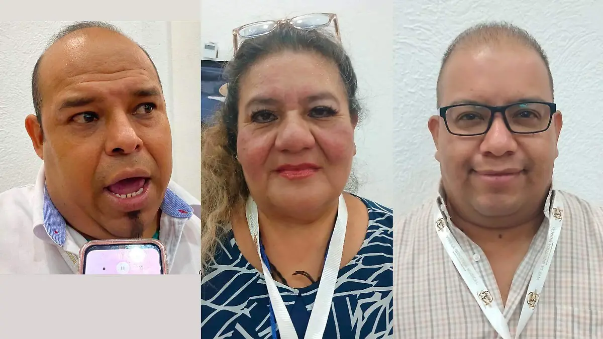 Antonio, Esther y Gerardo