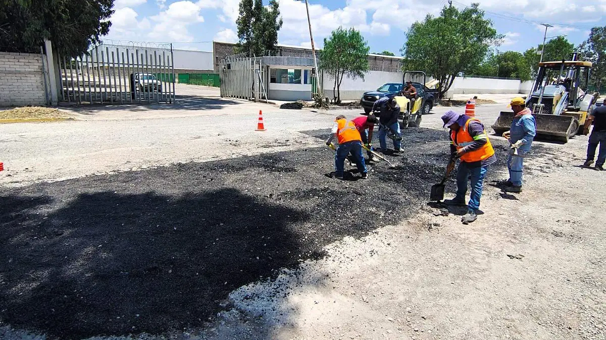 bacheo eje 130