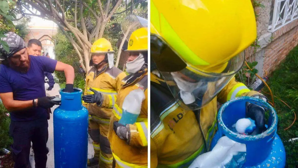 fuga de gas Pozos