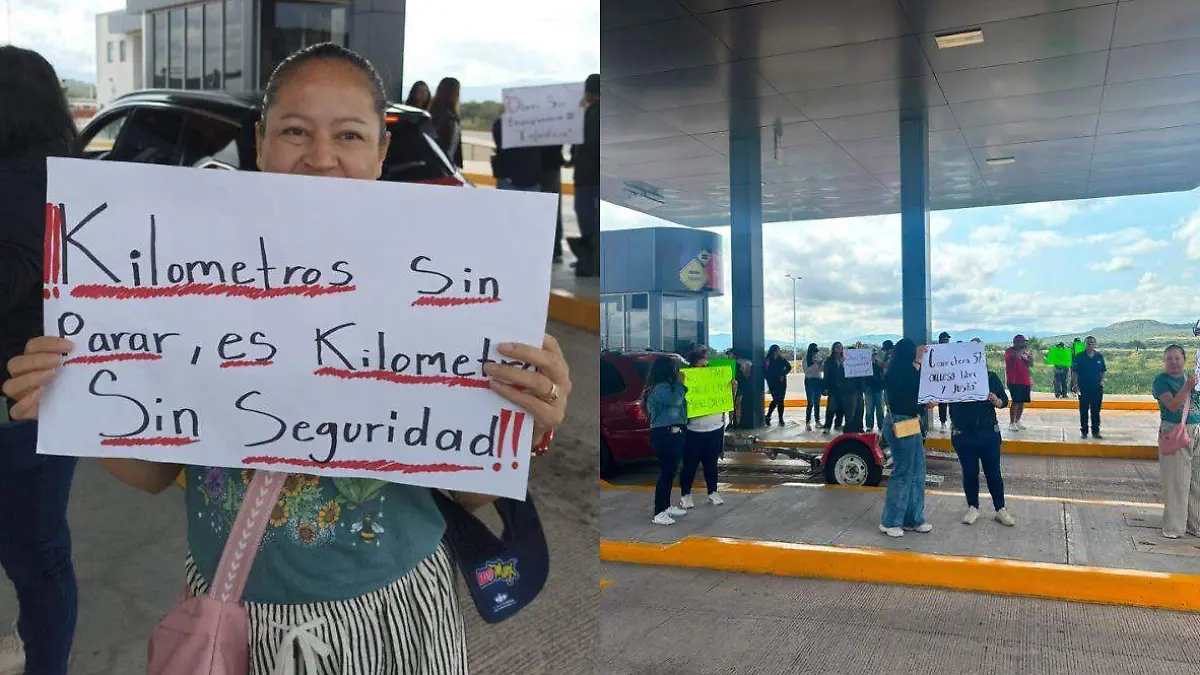 Denuncian bloqueo al libre tránsito por Libramiento Oriente (2)