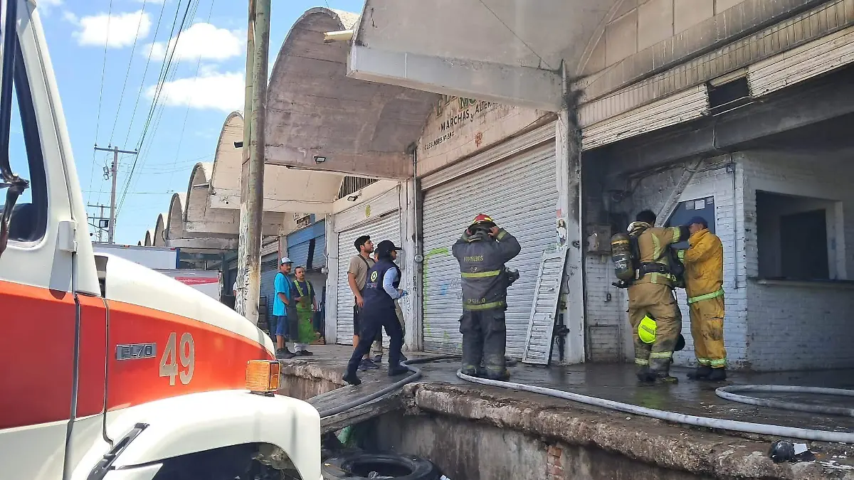 Incendio central de abastos