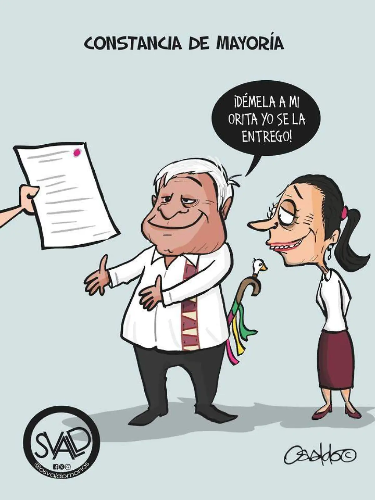 Constancia de mayoría