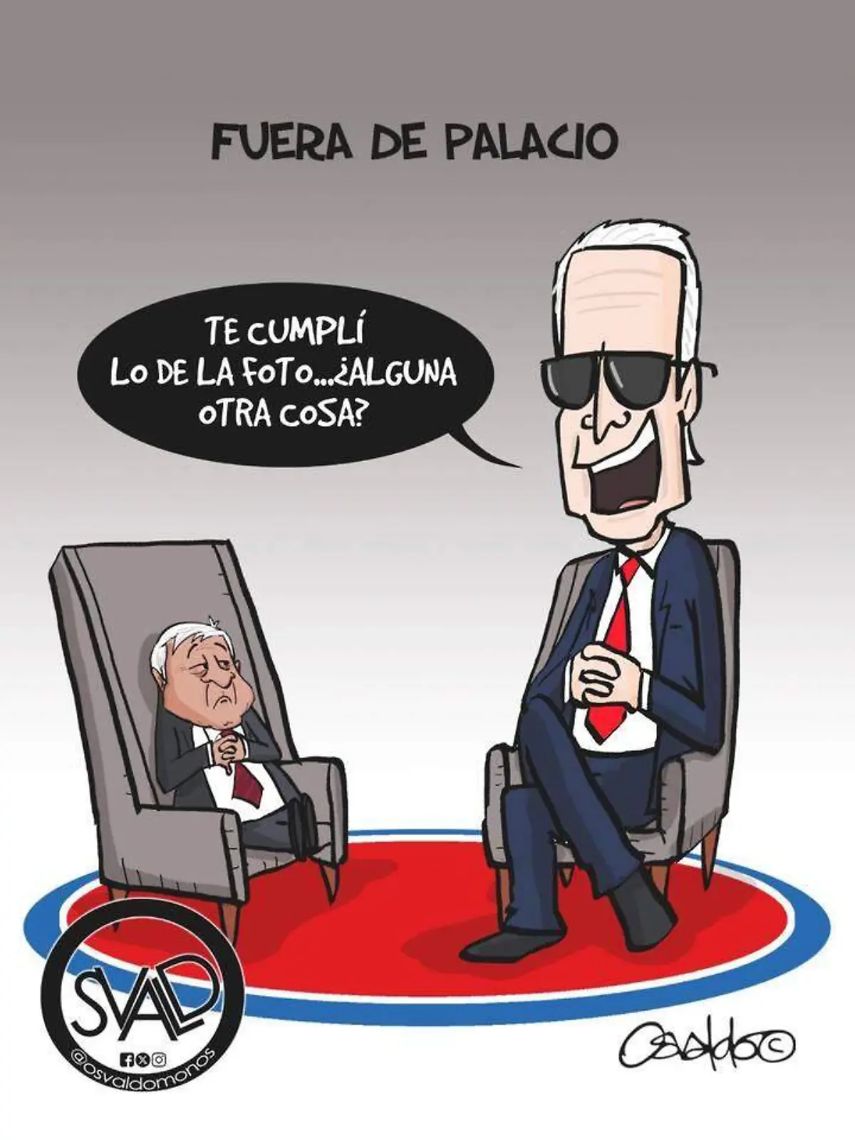 Fuera de palacio