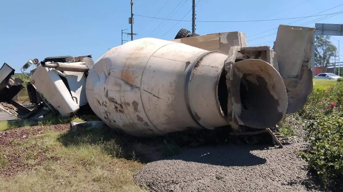 accidente revolvedora