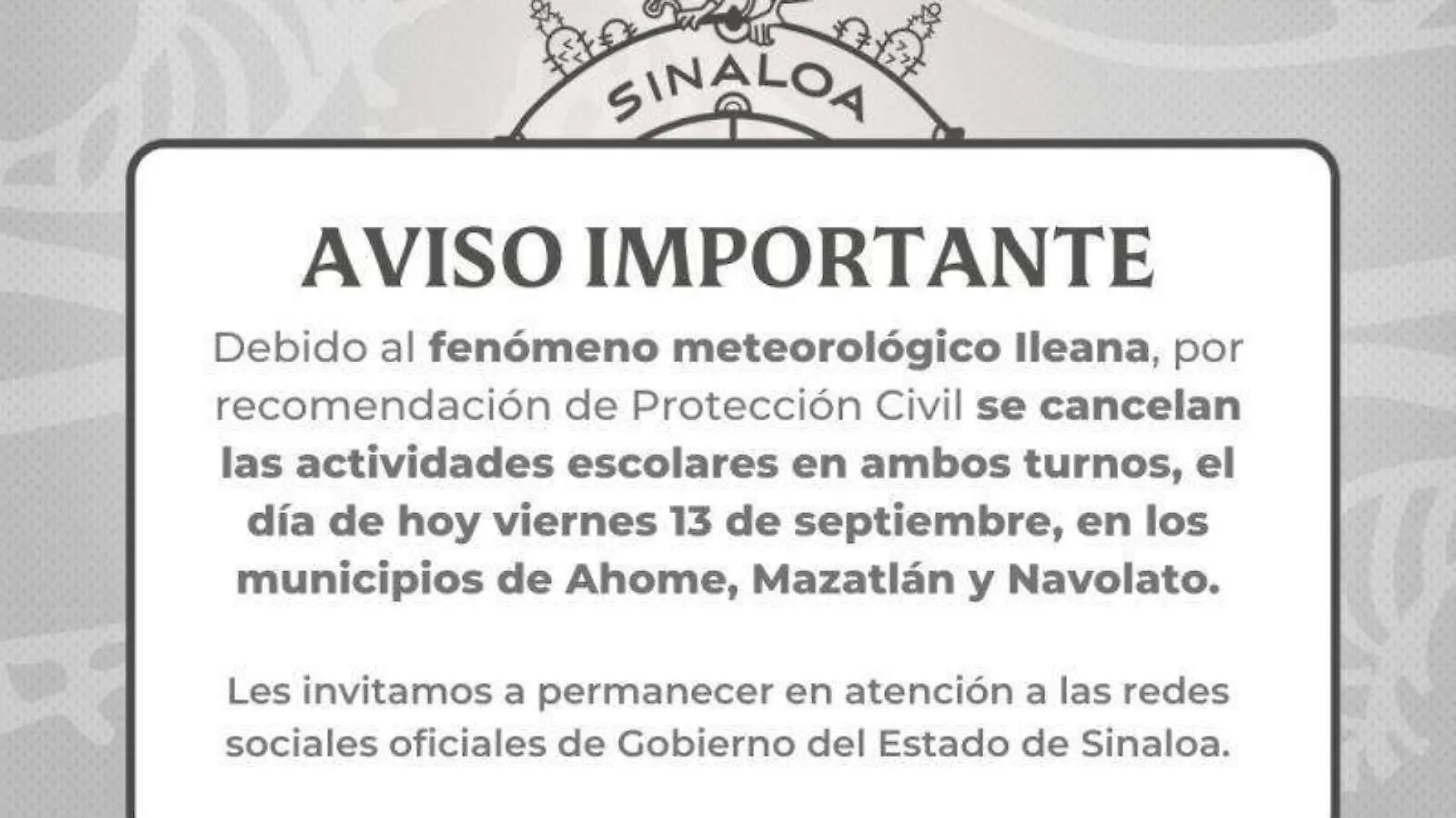 aviso