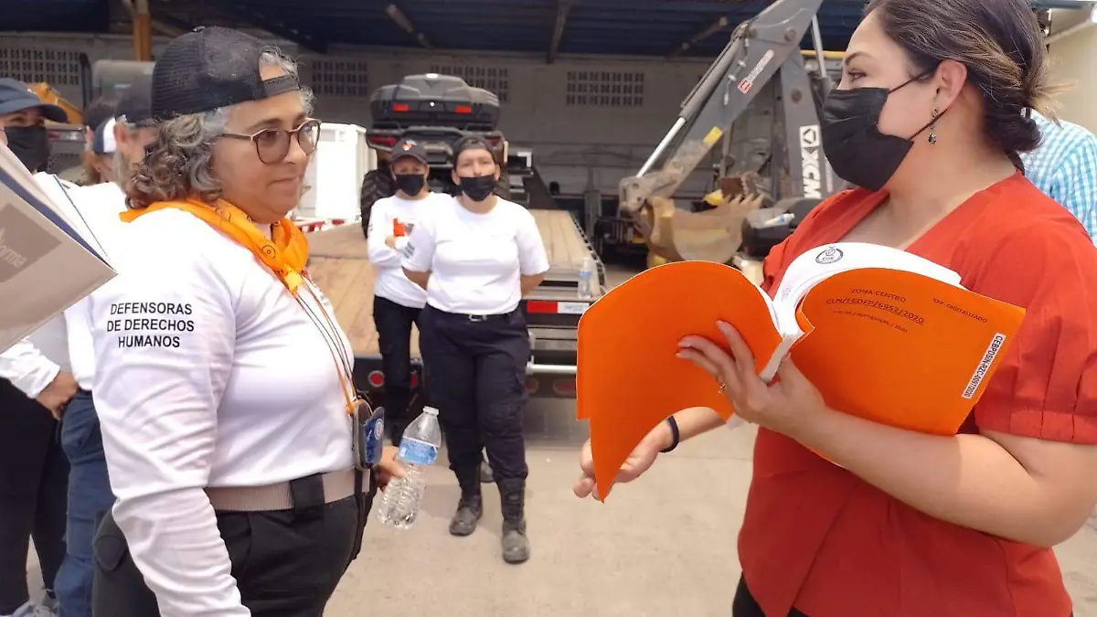 Encaran Sabuesos Guerreras a comisionado de Búsqueda en Sinaloa