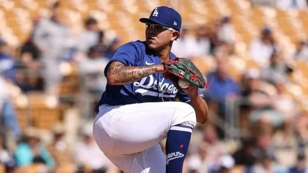 julio urias abrira el juego de los dodgers