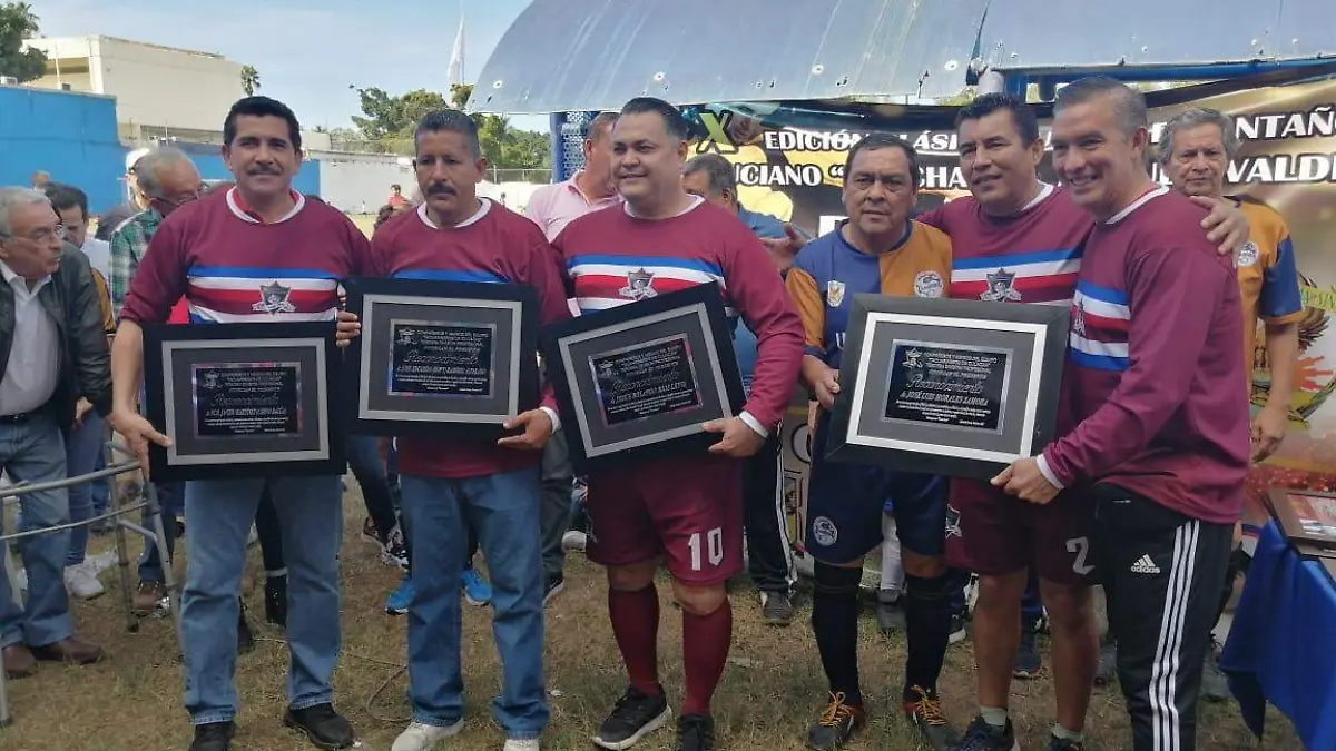 Los cuatro homenajeados